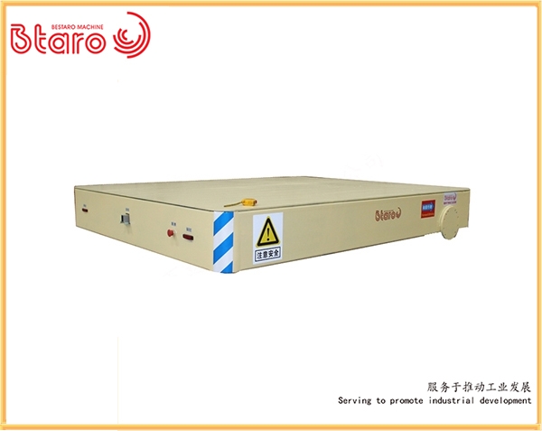 5噸鋰電池無軌轉(zhuǎn)運車淺黃